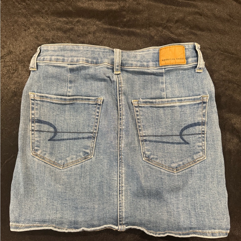 American Eagle Outfitters Blue Mini Pencil Skirt